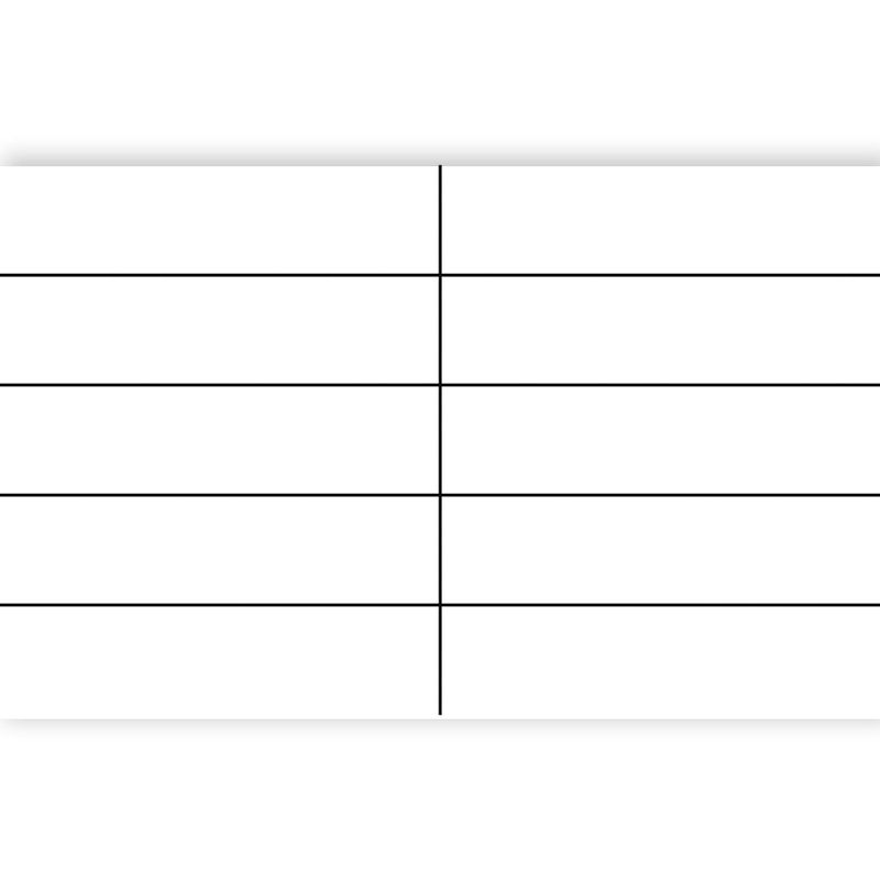 Muro Cerámico Clay Acabado Brillante Color Blanco de 24.5 x 39.5 cm en Caja de 1.5 m²