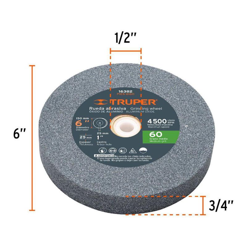 Esmeril de Banco 6 1/2 Hp