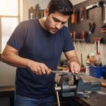 Lima Triangular con Mango de Polipropileno de 8 plg