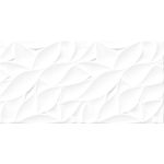 Muro Cerámico Origami Acabado Brillante Color Blanco de 30 x 60 cm en Caja de 1.8 m²