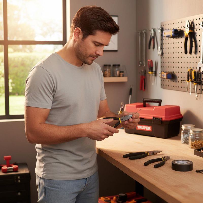 Set de 3 Alicates 8 Plg y 6 Plg