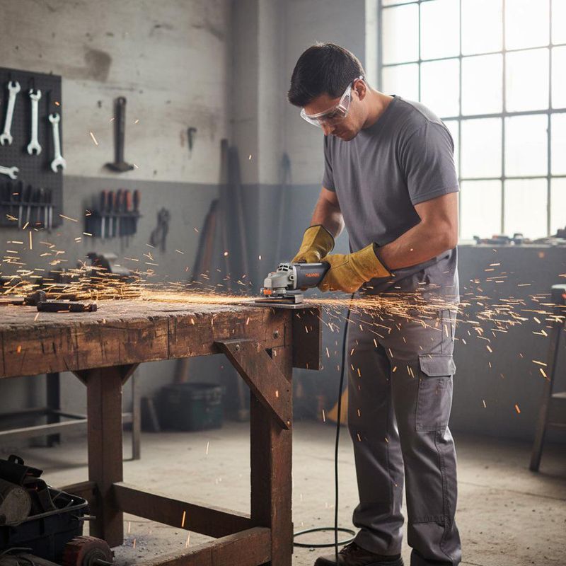 Esmeriladora 4-1/2 Plg de 950 W