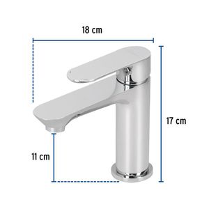 Monomando Baño Recto Riviera