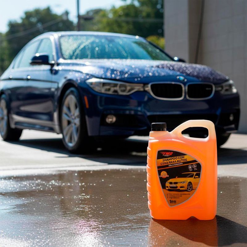 Shampoo con Cera para Auto 1 Gal