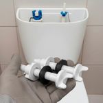 Tornillos Plásticos para Tapadera de Inodoro con Empaques