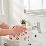 Toalla de Mano Estampado de Rosas