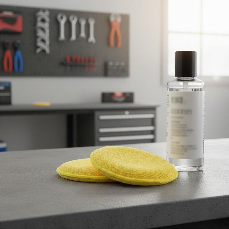 Set de 2 Esponjas de Microfibra Redondo para Pulir