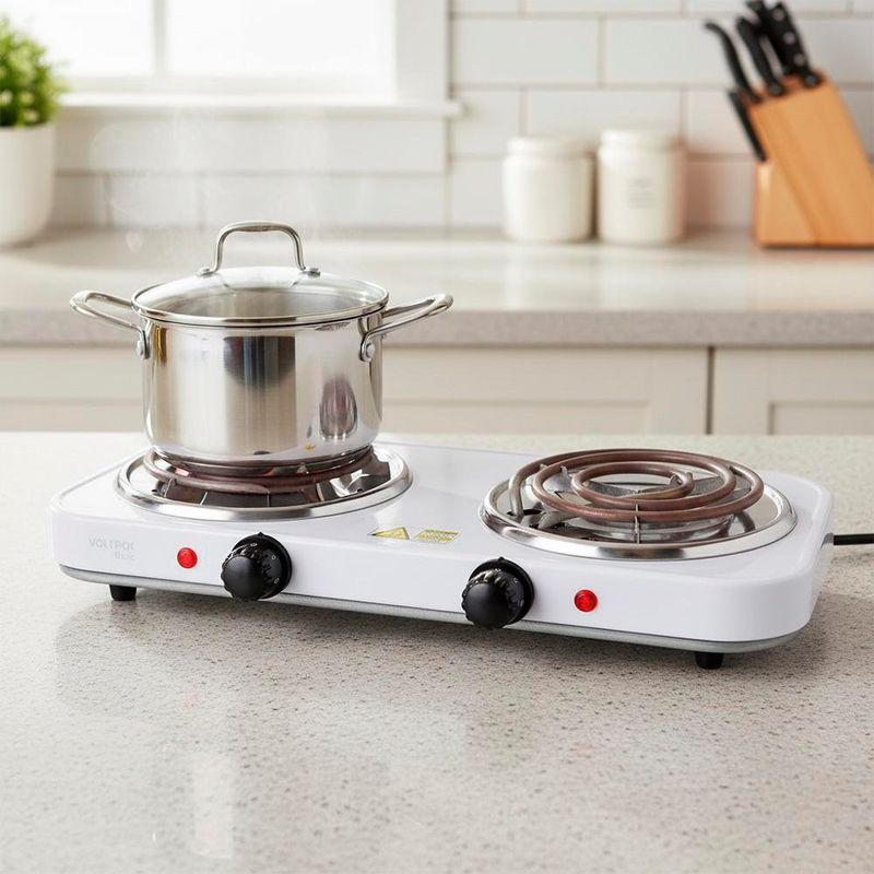 Hornilla Eléctrica Doble 1550W