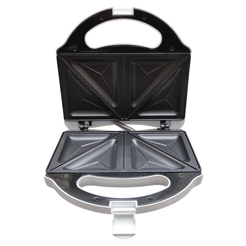 Sandwichera Blanca 2 Porciones Anti-Adherente