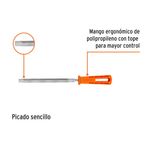 Lima Triangular Gruesa de 7 Plg 34 DPP con Mango