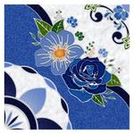 Piso Cerámico Atitlán Acabado Brillante de 43 x 43 cm Color Azul