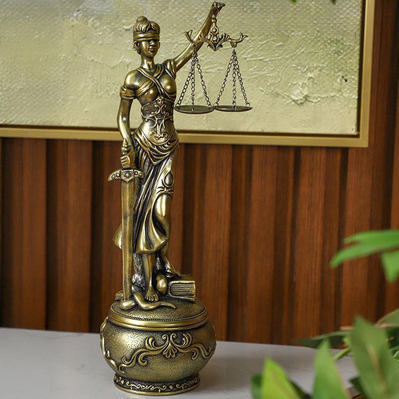 Estatua Decorativa Dama de la Justicia