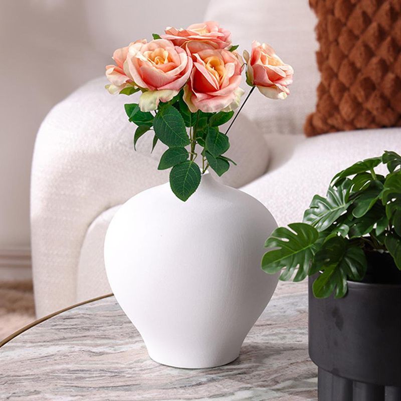 Ramo de Rosas Decorativas Rosado