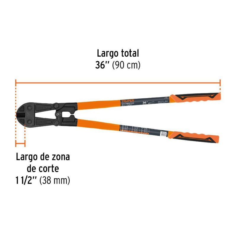 Cortaperno de Palanca de 24 Plg