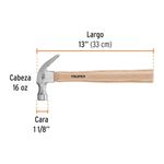 Martillo de Uña 16 Oz