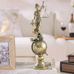 Figura Decorativa Dama de la Justicia