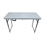 Mesa Tríkala Plegable Blanca 120 x 60 x 74 Cm