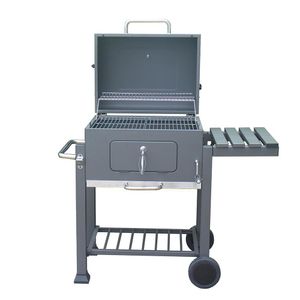 Churrasquera a Carbón Deluxe con Ruedas 118 x 60 Cm