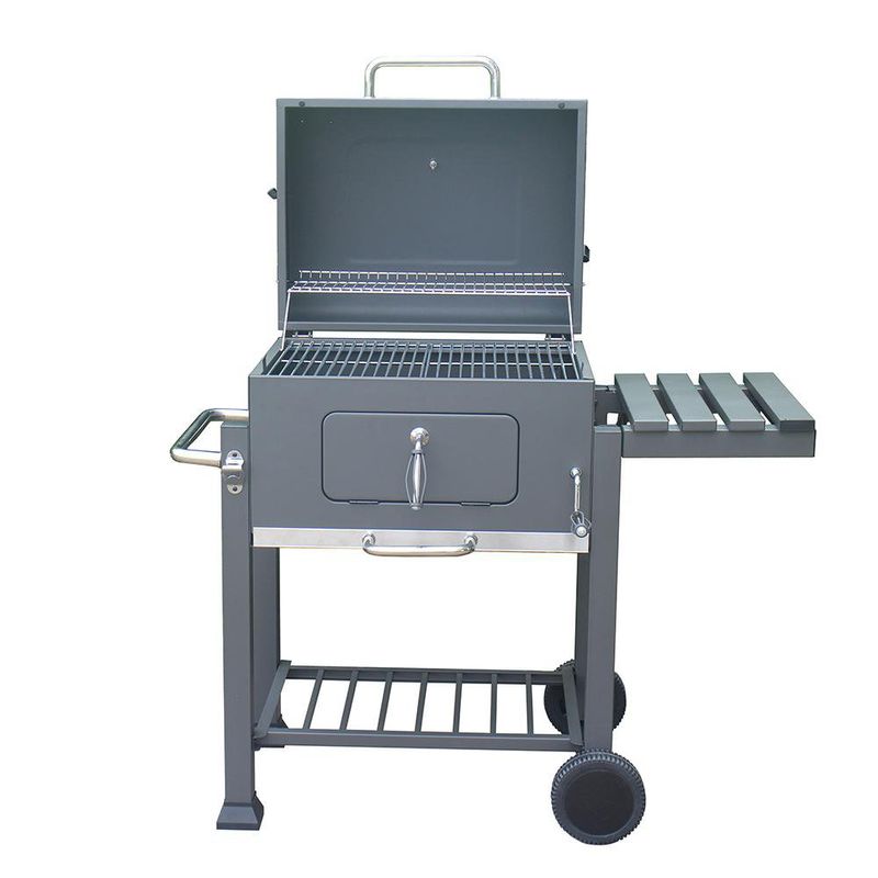 Churrasquera a Carbón Deluxe con Ruedas 118 x 60 Cm