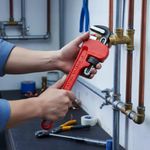 Llave Stilson 8 Plg con Cuerpo de Hierro