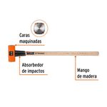 Mazo de Metal con Mango de Madera de 10 Lb