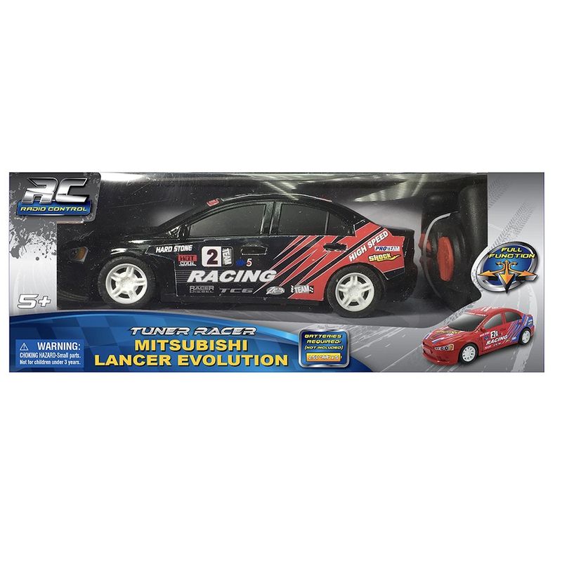 Carro A Control Remoto Mitsubishi Negro - Grandex