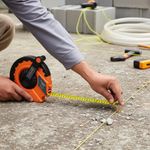 Cinta Métrica con Manivela 5/8 plg x 30 m