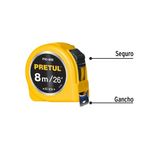 Cinta Métrica 1 plg x 8 m  Amarilla