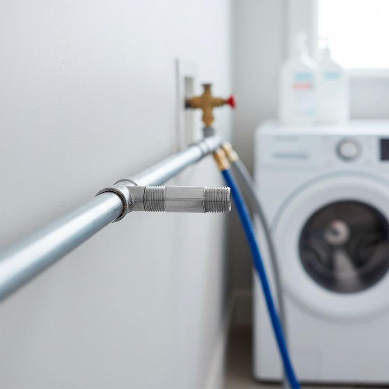 Niple Galvanizado tipo Rosca 1/2 Plg x 2.5 Plg