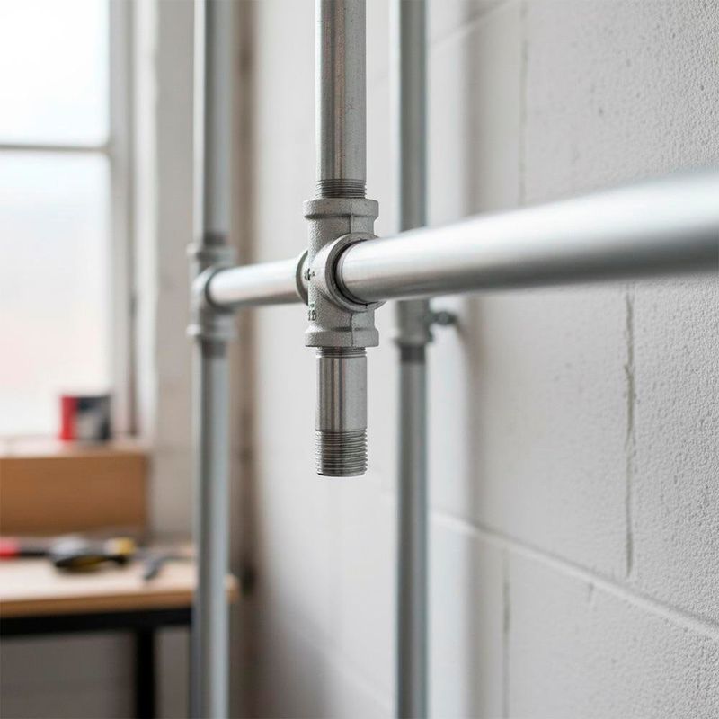 Niple Galvanizado tipo Rosca 1/2 Plg x 2.5 Plg