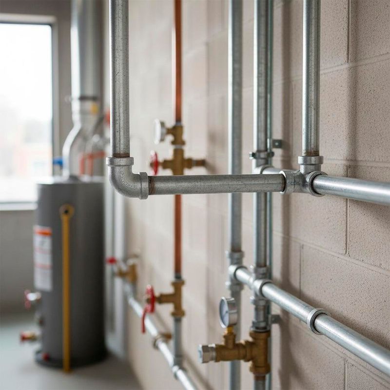 Niple Acero Galvanizado 1/2 Plg x 10 Plg Rosca