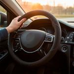 Cubre Volante Azul y Rojo