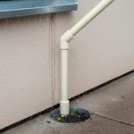 Codo 45° de PVC Liso de 1 1/2 Plg