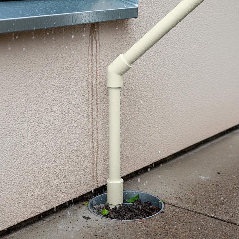 Codo 45° de PVC Liso de 1 1/2 Plg