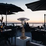 Calentador de Patio con Encendido Electrico Acero Inoxidable