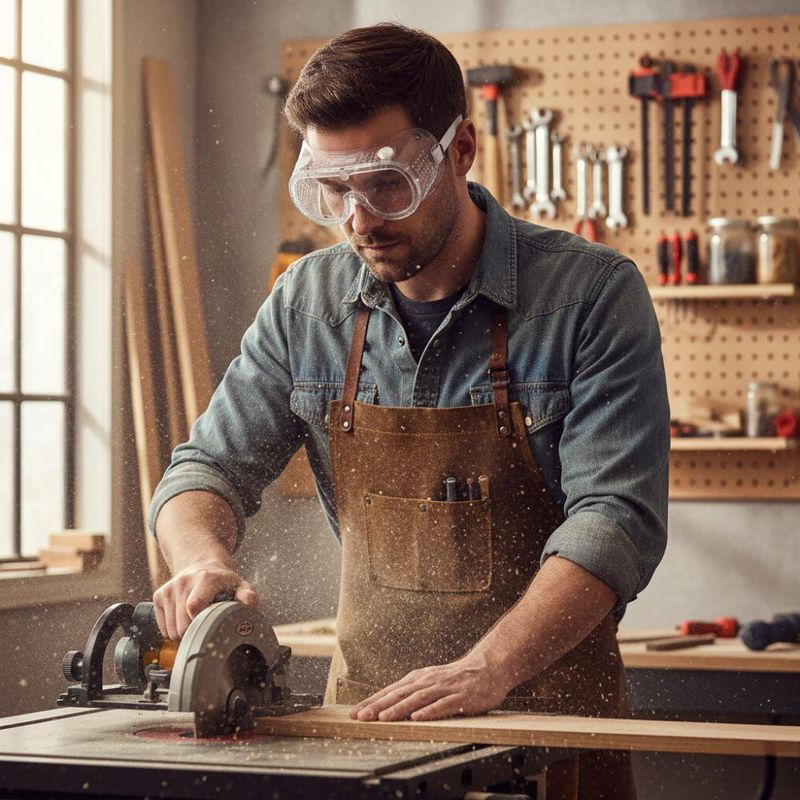 Lentes de Seguridad con Ventilación Directa Transparentes