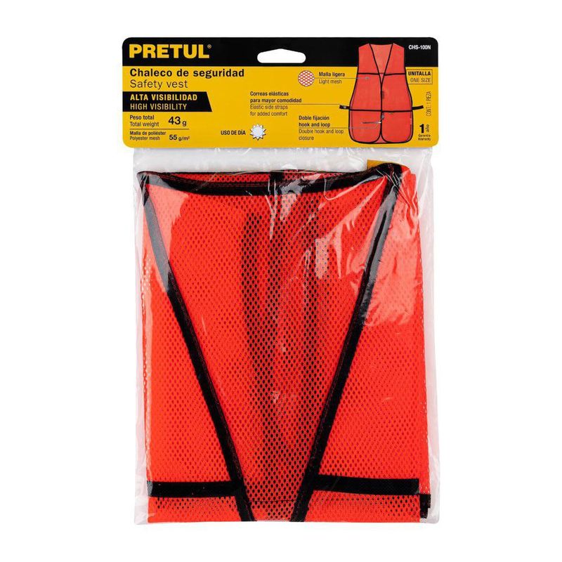 Chaleco de Seguridad Naranja