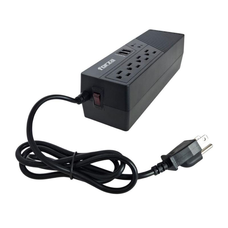 Regulador Automático de Voltaje 4 Salidas 1000 VA