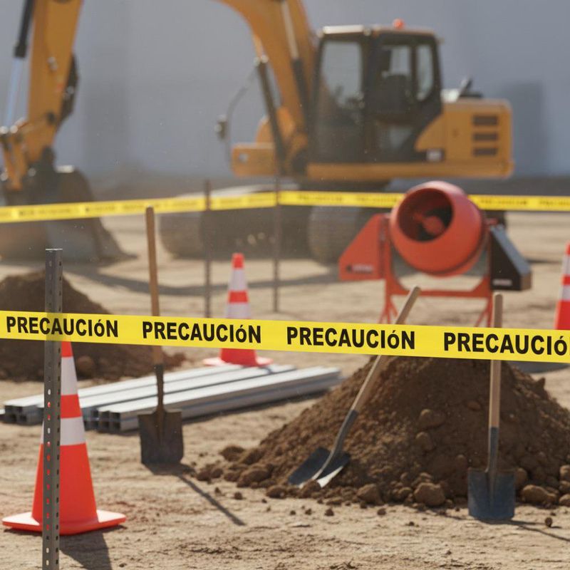 Cinta Precaución de 100 M