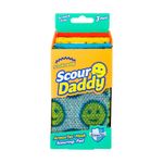 Esponja Fibra Multiusos Scour Daddy con Malla ArmorTec 3 Pzas
