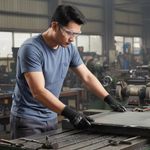 Guantes Con Recubrimiento De Nitrilo Talla M