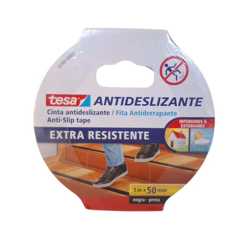 Cinta Antideslizante Negra 50 Mm X 5M
