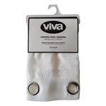 Cortina Florence Blanca para Ventana de 135 x 240 Cm