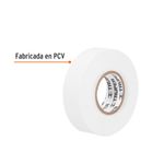 Cinta de Aislar Blanca 3/4 Plg X 60 Pies