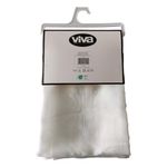 Cortina de Encaje Blanca para Ventana de 135 x 240 Cm