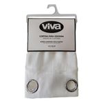 Cortina  Capri Blanca para Ventana de 135 x 240 Cm