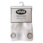 Cortina Blanca para Ventana Paris de 135 x 240 Cm