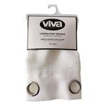 Cortina Blanca Prato para Ventana 135 x 240 Cm