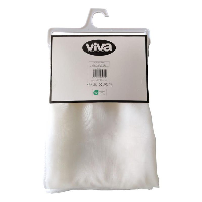 Cortina para Ventana Telón Blanca 135 x 240 Cm