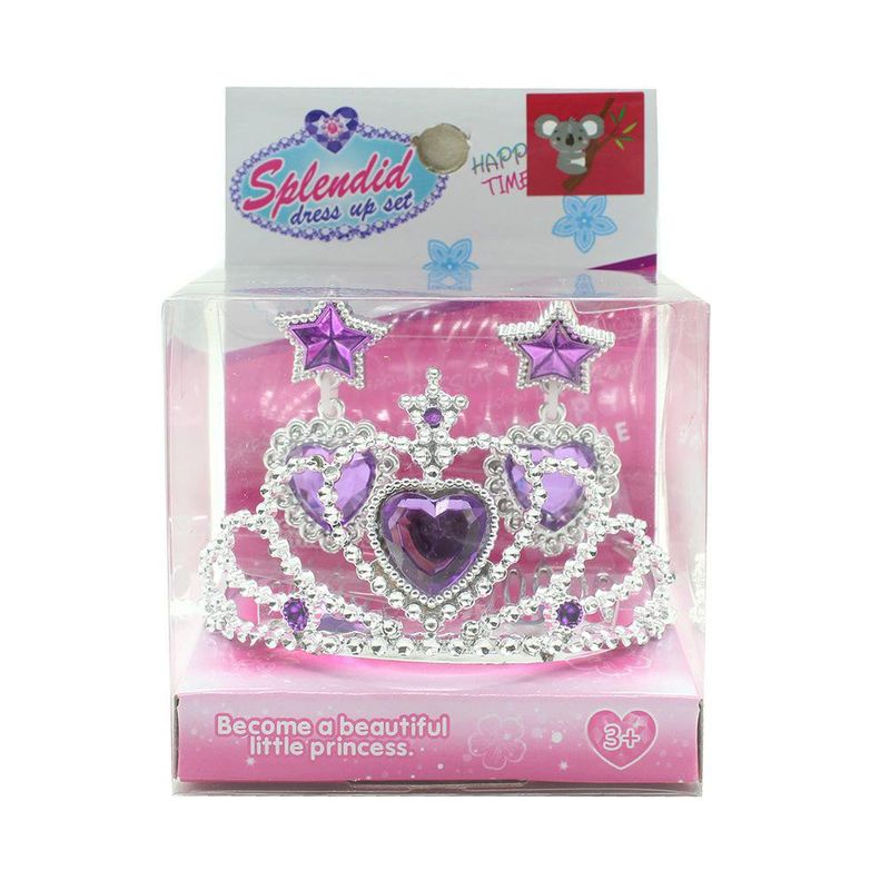 Mini Set de Corona Morado